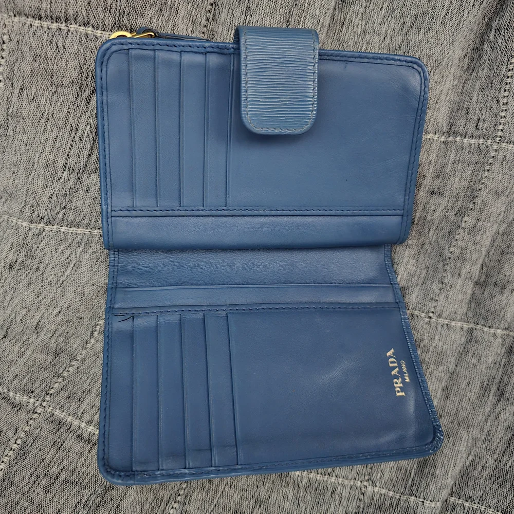 Prada Blue Wallet - Picture 2 of 3
